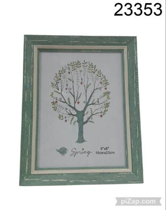 Imagen de PORTA RETRATO VERDE 15X20  3.26